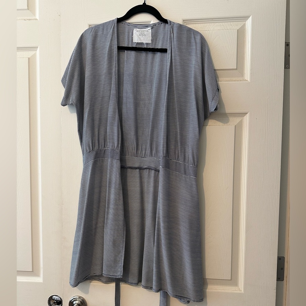 Acacia Swimwear Silk Wrap Dress